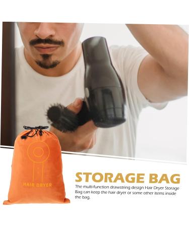 MAGICLULU 3pcs Hair Dryer Storage Bag Hairdryers for Women Tote Organizer Pouch Holder Blow Dryer Drawstring Bag for Women Handbag Inserts Organizer Flannel Tote Bag Suede Universal Travel - Buy Online on GoSupps.com