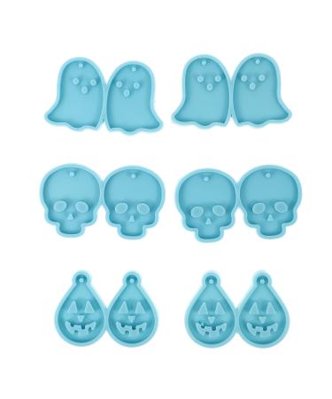 Resin Molds 6Pcs Halloween Cosplay Costume Halloween Witch Hat with Gauze Rose Halloween Masquerade Cosplay Party Costume Accessory Handmade Earrings