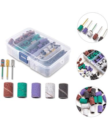 minkissy 4 Sets Nail Polish Set Professional Nail Drill Nail Grinding Sanding Bands Nail Sand Rings Nails Kit Nail Tool Sanding Bands for Nail Drill Fine Grit Manicure Alloy Nail Tape - Buy Online on GoSupps.com