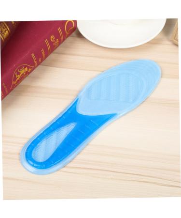 NOLITOY 2 Pairs Gel Comfort Insoles for Hiking Basketball & Running - Soft Cushion Inserts for Men & Women - Plantar Support & Heel Relief - Buy Online on GoSupps.com