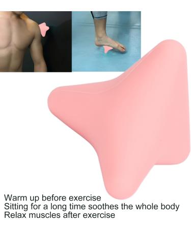Silicone Massage Ball - Trigger Point Pain Relief Device for Muscle Relaxation & Therapy (Pink) - Buy Online on GoSupps.com