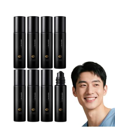 VKaoess Retinol Eye Serum for Men Reduce Light Circles Under Eye Serum with Hydrating Essence Stick Eye Cream for Dark Circles and Puffy Eyes for Men and Women 10 ml 8 Bottles