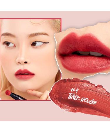 PASSIONCAT Twist Velvet Tint #4 - Long Lasting Lip Stain and Cheek Tint with Velvet Plumping Effect - Buy Online on GoSupps.com
