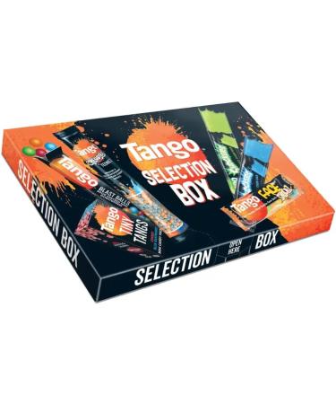 Tango Sweet Selection Box - 138g Variety Pack with Blast Balls Chewbies Teeniez Face Shockz Shockers & Tiny Tangs | Gift for Sweet Lovers - Buy Online on GoSupps.com