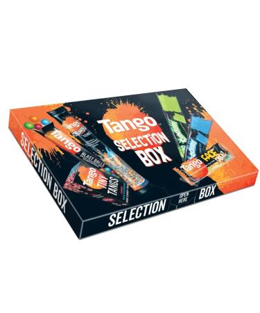 Tango Sweet Selection Box - 138g Variety Pack with Blast Balls Chewbies Teeniez Face Shockz Shockers & Tiny Tangs | Gift for Sweet Lovers