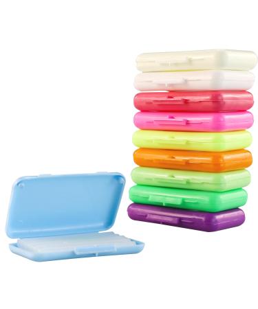10 Boxes Dental Wax for Braces Multicolor Orthodontic Wax Orthodontist Wax for Braces Dental Braces Wax with Fruit Smell Dental Oral Care Orthodontics Wax for Braces for Brace Wearers