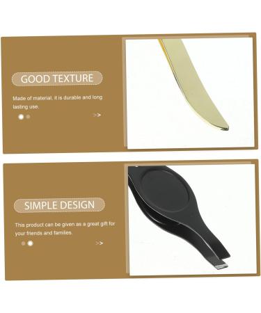 Healeved 2 Sets Eyebrow Tweezers for Women Slant Tip Tweezers Facial Hair Removal Tweezers Blackhead Tweezers Makeup Kits Eyebrow Plucking Kit Eyebrow Clip Tweezers Eyebrow Makeup Tool - Buy Online on GoSupps.com