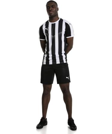 PUMA Men's LIGA Core Shorts - Puma Black & White | International Shipping Available - Buy Online on GoSupps.com