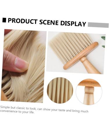 Beatifufu 1pc Hair Barber Brush Hairdressing Neck Brush Barber Duster Brush Styling Cleaning Brush Neck Brush for Hair Cutting Haircut Cleaning Brush Neck Duster Brush Beech - Buy Online on GoSupps.com