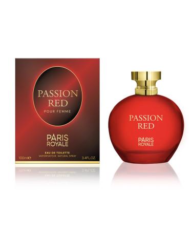 Passion Red perfume for women 3.4oz EDP by Paris Royale