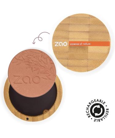  ZAO essence of nature ZAO - Bamboo - Compact Blush - No. 325/ Golden Coral - 9 g - Buy Online on GoSupps.com