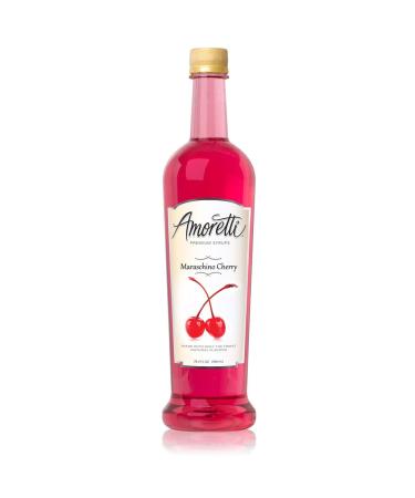 Amoretti Premium Syrup, Maraschino Cherry, 25.4 Ounce