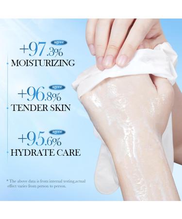 5 Paires Masque De Main Gants Hydratants Intenses - Soin Profond R parateur pour Les Mains S ches Vieillissantes et Gerc es - Masque Nourrissant et R g n rant pour Une Peau Douce et Hydrat e - Buy Online on GoSupps.com