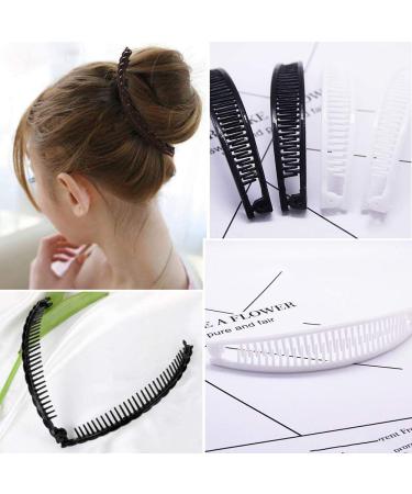 Vintage Banana Hair Clips | Nalcy 6-Piece Set for Long Hair - Ideal Fish Comb Clips for Women & Girls - Buy Online on GoSupps.com