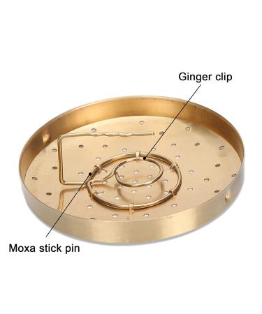 Natudeco Moxa Box - Moxibustion Therapy Mugwort Stick Holder for Home & Salon Use - Copper Moxa Stick Box for International Shipping - Buy Online on GoSupps.com