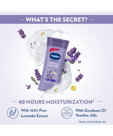 Vaseline Intensive Care Calming Lavender Body Lotion 100 ML - Soothing Hydration for All Skin Types - Buy Online on GoSupps.com