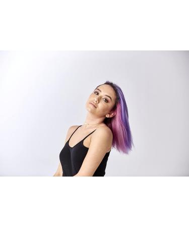 BRITE Purple Instant Colour Semi-Permanent Hair Dye - Moisturizing Formula, Ammonia Free, Paraben Free, Cruelty Free - 3.38 floz - Buy Online on GoSupps.com