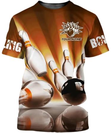 Customized 3D Bowling Shirts for Team | Personalized Bowling Shirts for Men and Women | Bowling Shirts Gift | BLM3 - Buy Online on GoSupps.com