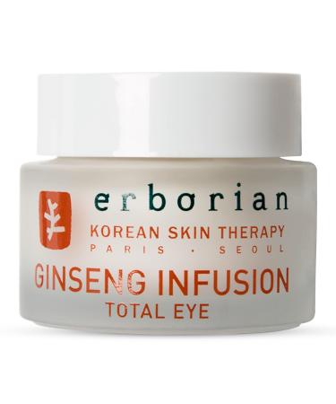 Erborian Ginseng Infusion Eye Cream Treatment & Smoothing Ginseng Total Eye Treatment - Anti-Aging Moisturizing Cream for Fatigue  Wrinkles and Fine Lines - Korean Skin Therapy 0.5 oz - Buy Online on GoSupps.com