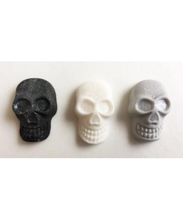 6 Mixed Sparkle Sugar Skulls- Edible & Handmade with Love in The UK! - Buy Online on GoSupps.com