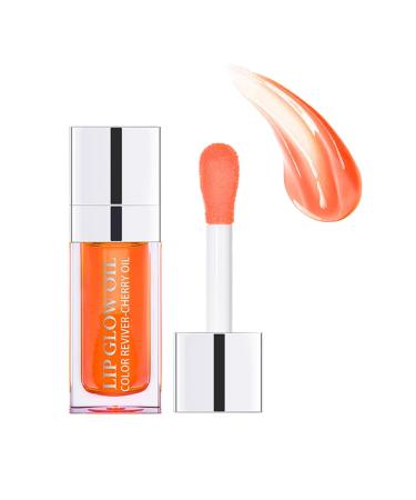 Hitburu Lip Oil Gloss Lip Makeup Non-Stick Formula Subtle Shine with a Sheer Liquid Lipstick that Locks in Moisture to Prevent Chapped Lips
