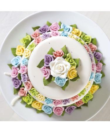 Decora 0500360 6-Pack Large White Roses - Premium Flowers for Elegant Decor | Buy Internationally - Buy Online on GoSupps.com