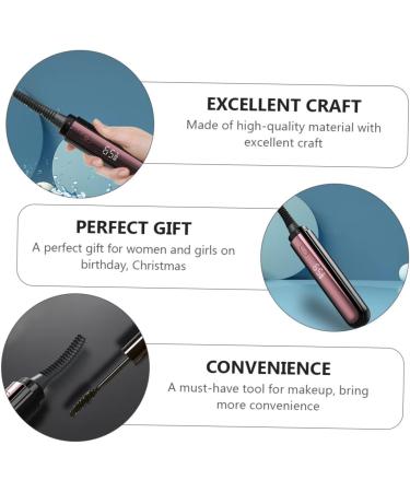 Beatifufu 1 Set Eyelash Curler Mini USB Eyelash Holder Heated Eye Lashes Curler Shampoo+Shield Honeycomb Lip Gloss Tube Hand Brush Soft Bristles Heated Curler Abs Eyelash Tool Electric - Buy Online on GoSupps.com