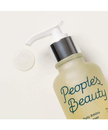 People's Beauty Face Cleanser & Makeup Remover - Vegan Amino Gel Wash with Salicylic Acid | 4oz - Cruelty-Free Skincare - Buy Online on GoSupps.com