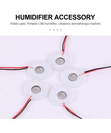 ULTECHNOVO 16mm 5pcs Mist Maker Fogger Ceramic Discs - Replacement Parts for Ultrasonic Atomization Humidifiers - Buy Online on GoSupps.com