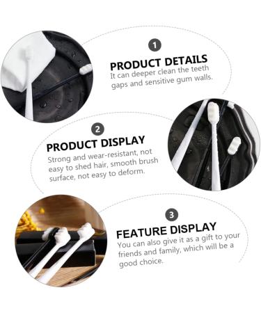 Ultechnovo 12 Stk Nano Toothbrush Set for Pregnant Women | Eco-Friendly Travel Brush with Ultra-Soft Fiber Bristles - Buy Online on GoSupps.com