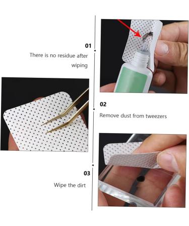 Balacoo 540pcs Nail Remover & Eyelash Extension Cleaning Kit - Disposable Cotton Pads Wiping Paper & Nail Towels for Perfect Manicure - International Shipping Available - Buy Online on GoSupps.com