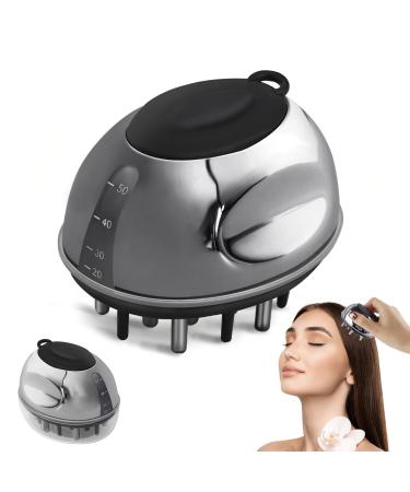 Actoy's scalp massage brush and hair applicator bottle 2 in 1 scalp massager hair oil applicator head massage device for hair treatment medicine essential oil serum