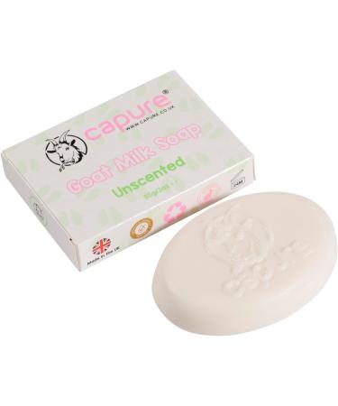 Organic Unscented Goat Milk Soap (85g/3oz) - Gentle and Nourishing - Buy Online on GoSupps.com