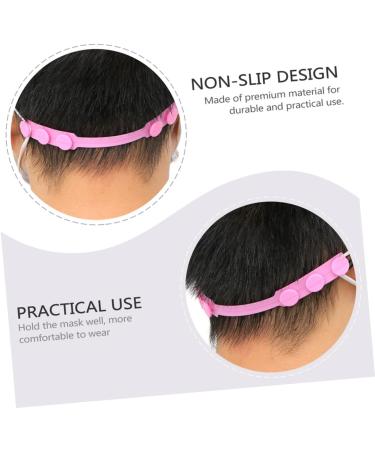 CLISPEED 12pcs Earring Mask Hook - Protective Silica Gel Ear Extension Rope - 15.8x1.5cm - Buy Online on GoSupps.com