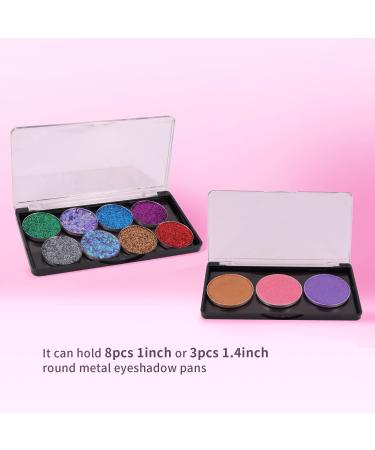 5 Pack Magnetic Empty Makeup Palette for DIY Eyeshadow Lipstick Blush - Cosmetics Storage Box for Pigment Dispensing - Buy Online on GoSupps.com