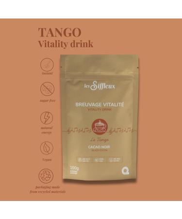 LES SIFFLEUX Hot Chocolate Vitality Drink - Discovery Bundle (3-Pack) - Trio Includes our Cacao Blends Blues Tango and Bollywood (3 x 100g) - Caffeine-Free Sugar-Free Vegan Cocoa Blend - Buy Online on GoSupps.com