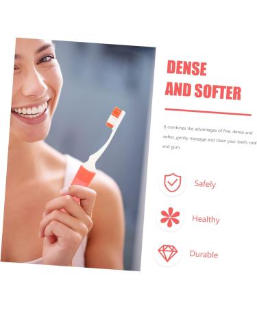 Minkissy 4-Pack Travel Toothbrush Set - Lightweight Manual Giant Outdoor Toothbrush with Fine Bristles | Perfect for Clean & Fresh Teeth on the Go - Buy Online on GoSupps.com