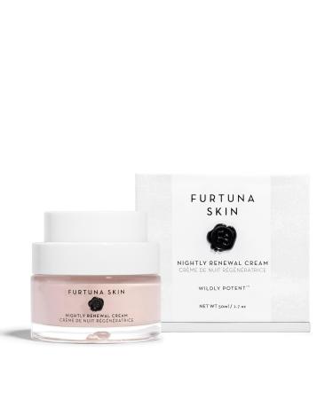 Furtuna Skin Nightly Renewal Cream - Intensive Overnight Regenerative Repair Moistrurizer Bakuchiol & Ceramide Infused Vegan EWG Verified 1.7 Fl Oz (Pack of 1) - Buy Online on GoSupps.com