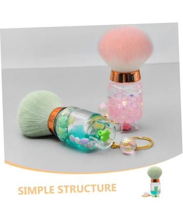 minkissy Make Up Brush Nail Dust Brush Small Makeup Brush Blush Brush for Women Powder Brush for Pressed Powder Women Makeup Brush Makeup Powder Miss Craft Oil Face Highlighter Brush 9.00X3.50X3.50CM Green - Buy Online on GoSupps.com