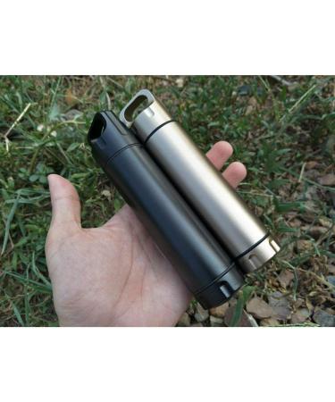 EKLOEN Outdoor Waterproof Capsule: Portable Container Holder Case - Black - Buy Online on GoSupps.com