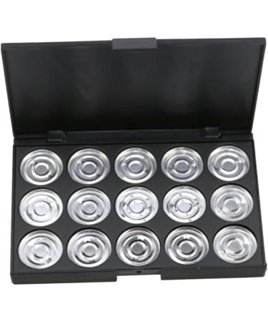 Angoily 2pcs 15 Eye Shadow Eyeshadow Empty Makeup Empty Cosmetic Case Makeup Box Foundation Concealer Travel - Buy Online on GoSupps.com