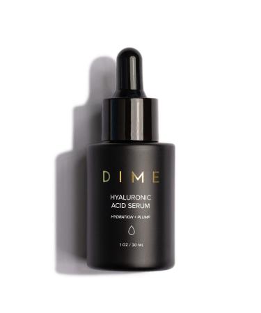 DIME Beauty Hyaluronic Acid Serum Clean Hydrator and Skin Moisturizer with Water Soluble Hyaluronic Acid