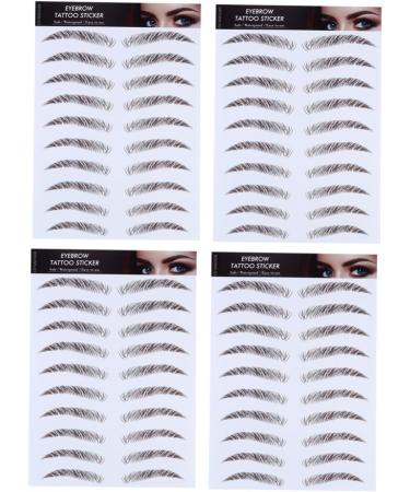 FOMIYES 12 Pcs Eyebrow Stickers Decal Stickers Tool Stickers 6d Hair Eyebrows Eyebrow Tool 3d Mold Transport - Buy Online on GoSupps.com