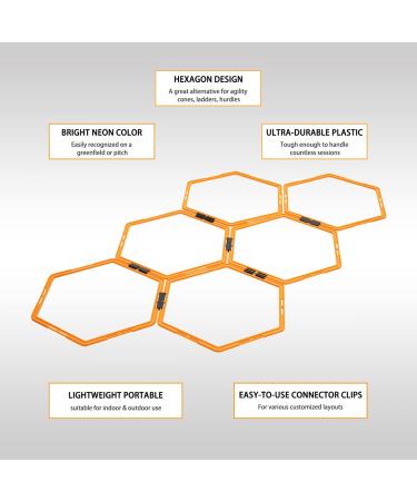 Outroad Speed Agility Training Ladder Set - 6/12/30 Rings for Footwork & Hurdles - Fitness Equipment for Home Gym - Buy Online on GoSupps.com