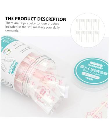 Minkissy 90 Pack Tongue Brush for Babies | Fingerbrush Oral Hygiene for Toddlers | Gentle Tongue Cleaner & Sponge for Newborn Milk Cleanup - Buy Online on GoSupps.com