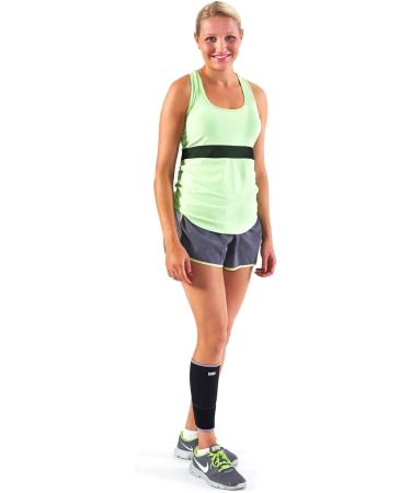 Black Mountain Products Extra Thick Warming Calf Compression Sleeve - Black, Large - Buy Online on GoSupps.com