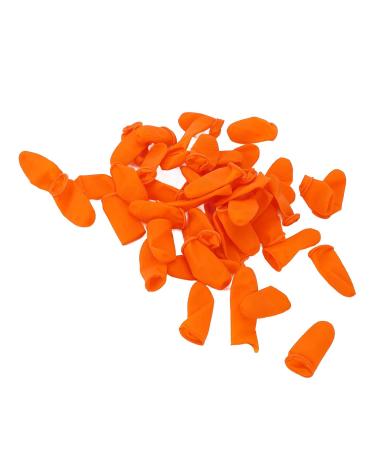 100 Pcs Non-Slip Latex Finger Cots - Wear-Resistant Protective Finger Gloves for Safe Handling - Buy Online on GoSupps.com