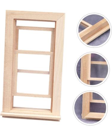 UPKOCH 3pcs Simulation Doors and Windows Mini House Wooden - Buy Online on GoSupps.com