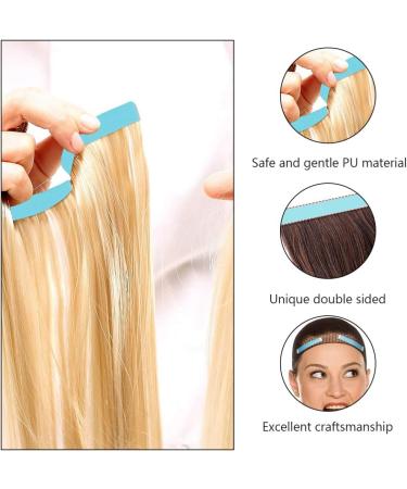 6 Double Sided Adhesive Hair Extension Front Wig Tape Hair Extension Tool Adhesive Hair Tape Double Sided Extension Tape Double-sided Tape Hair Extension Tape Patch Replace Pu - Buy Online on GoSupps.com