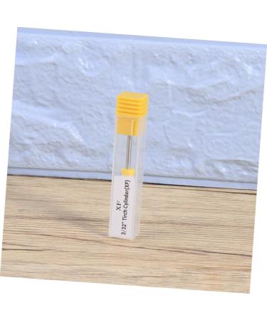 minkissy Nail File Bits Cuticle Drill Bit Nail Art Supplies Manicure Drill Bit nail polish grinding bit Nail Grinding Head ceramic drill bit nail bit Accessories electric motor medium Yellow - Buy Online on GoSupps.com